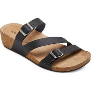 Slip on slide sandals merona Madeline